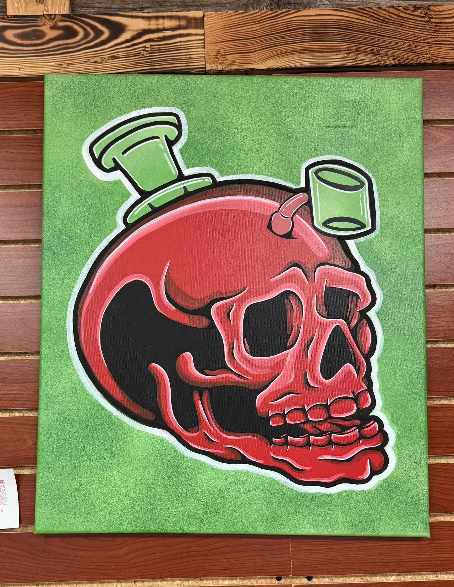 Watermelon Jammer Original Canvas (20"x24")
