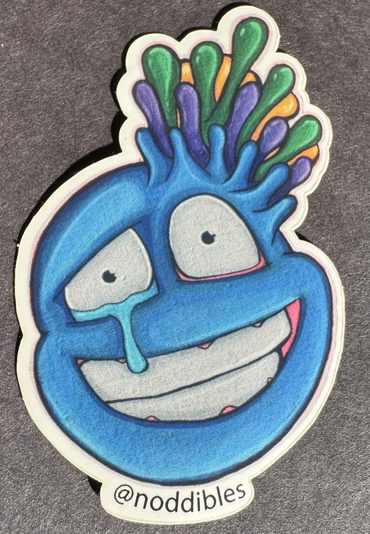 Splatter Brain - Art Stickers