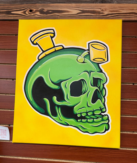 Lemon Lime Jammer Original Canvas (20"x24")