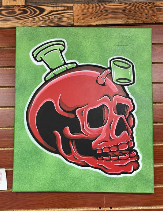Watermelon Jammer Original Canvas (20"x24")